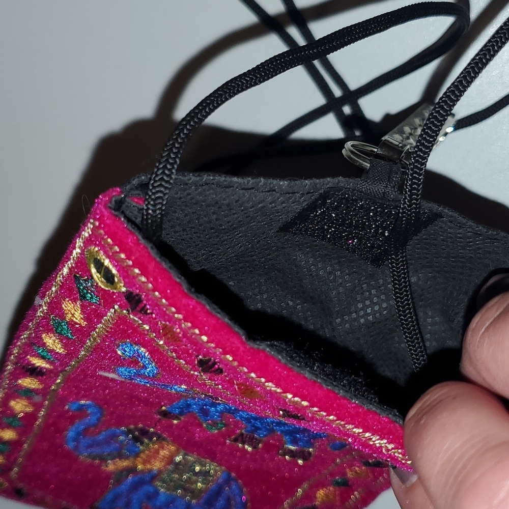 Embroidered Cell Phone Bag - Picture 4 of 4